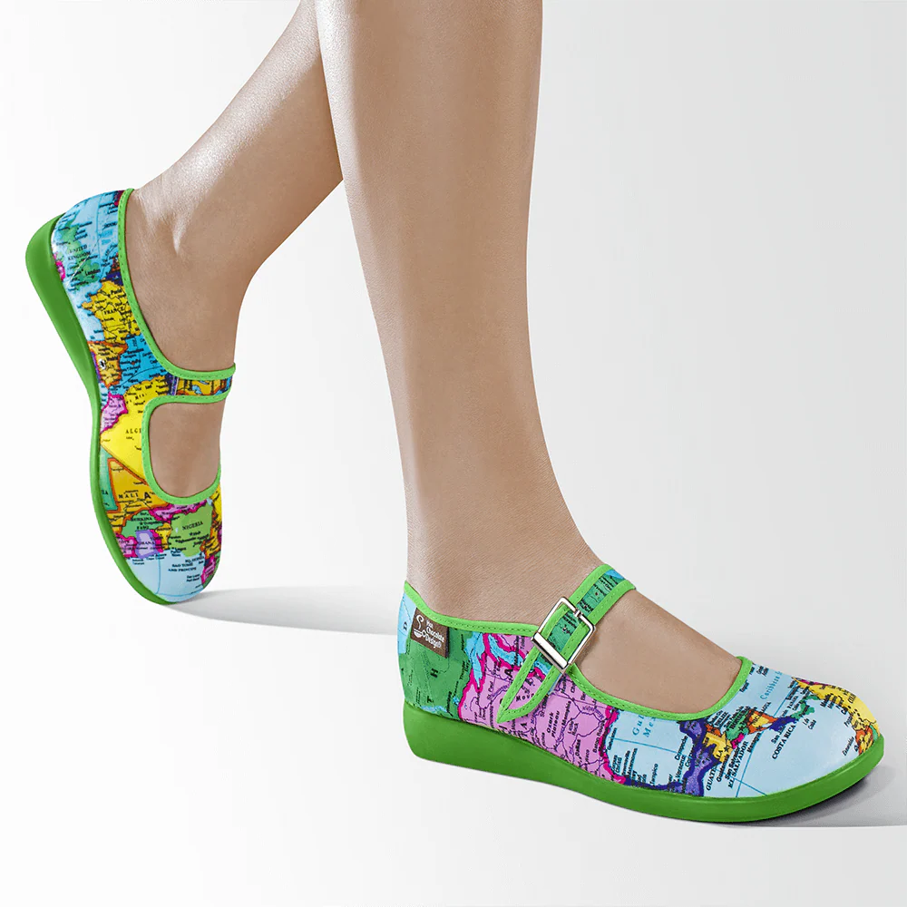 ChocolaticasĀ® Bon Voyage Women's Mary Jane Flat - Image 2