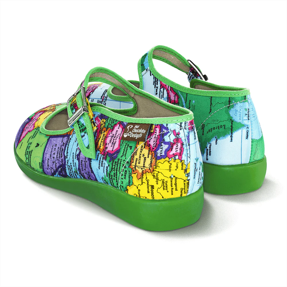 ChocolaticasĀ® Bon Voyage Women's Mary Jane Flat - Image 4