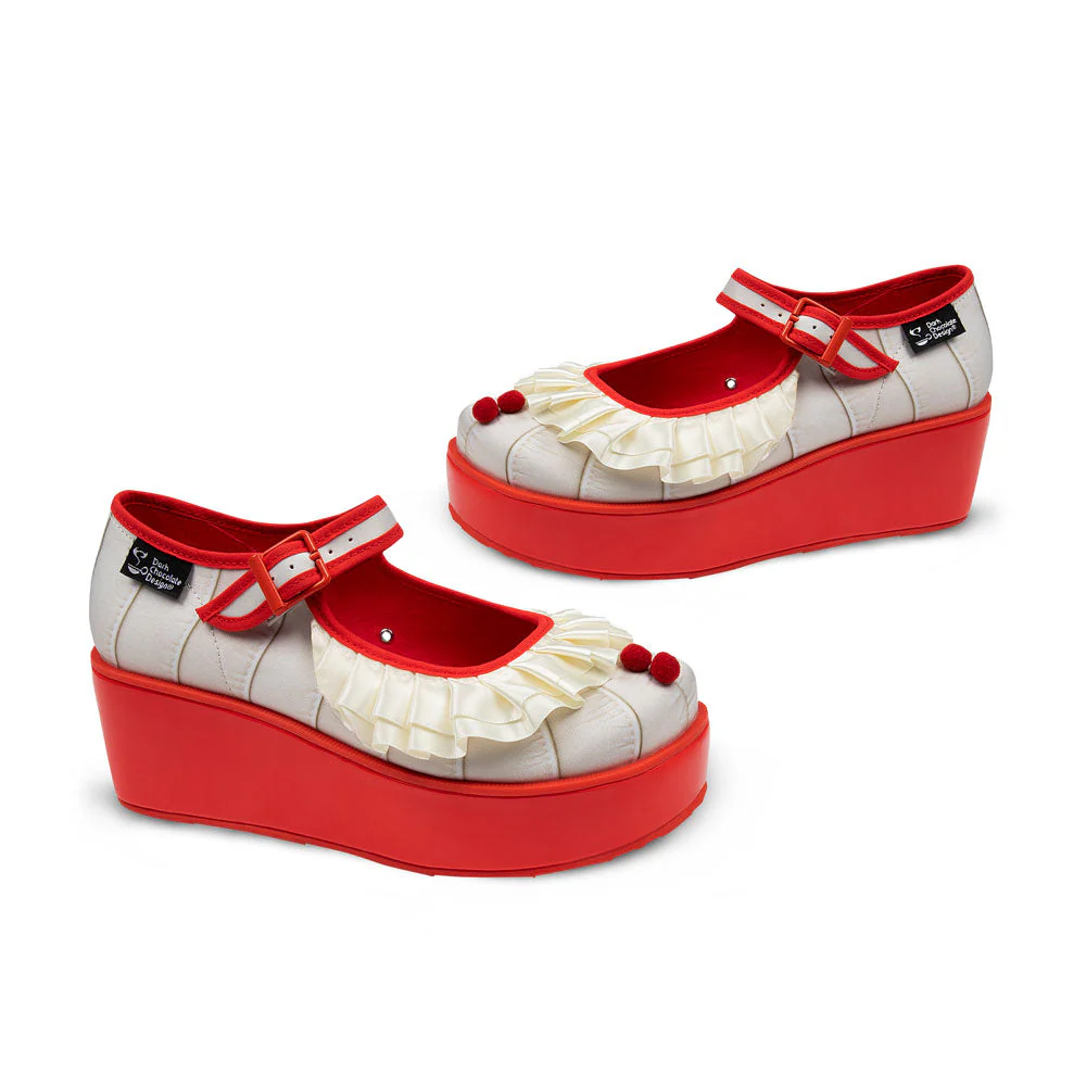 Chocolaticas® Clown Women's Mary Jane Platform - Image 3