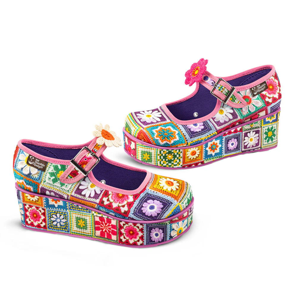 Chocolaticas® Crochet Women's Mary Jane Platform - Image 3