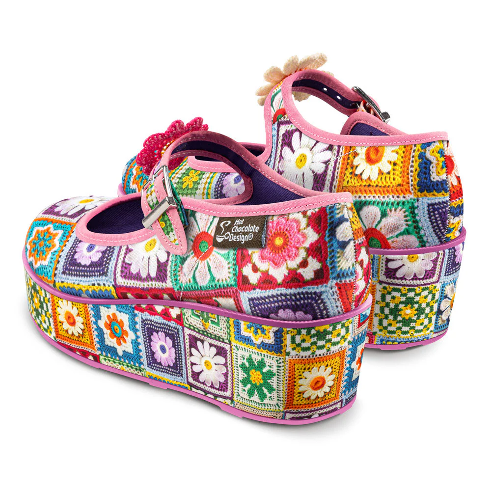 Chocolaticas® Crochet Women's Mary Jane Platform - Image 4