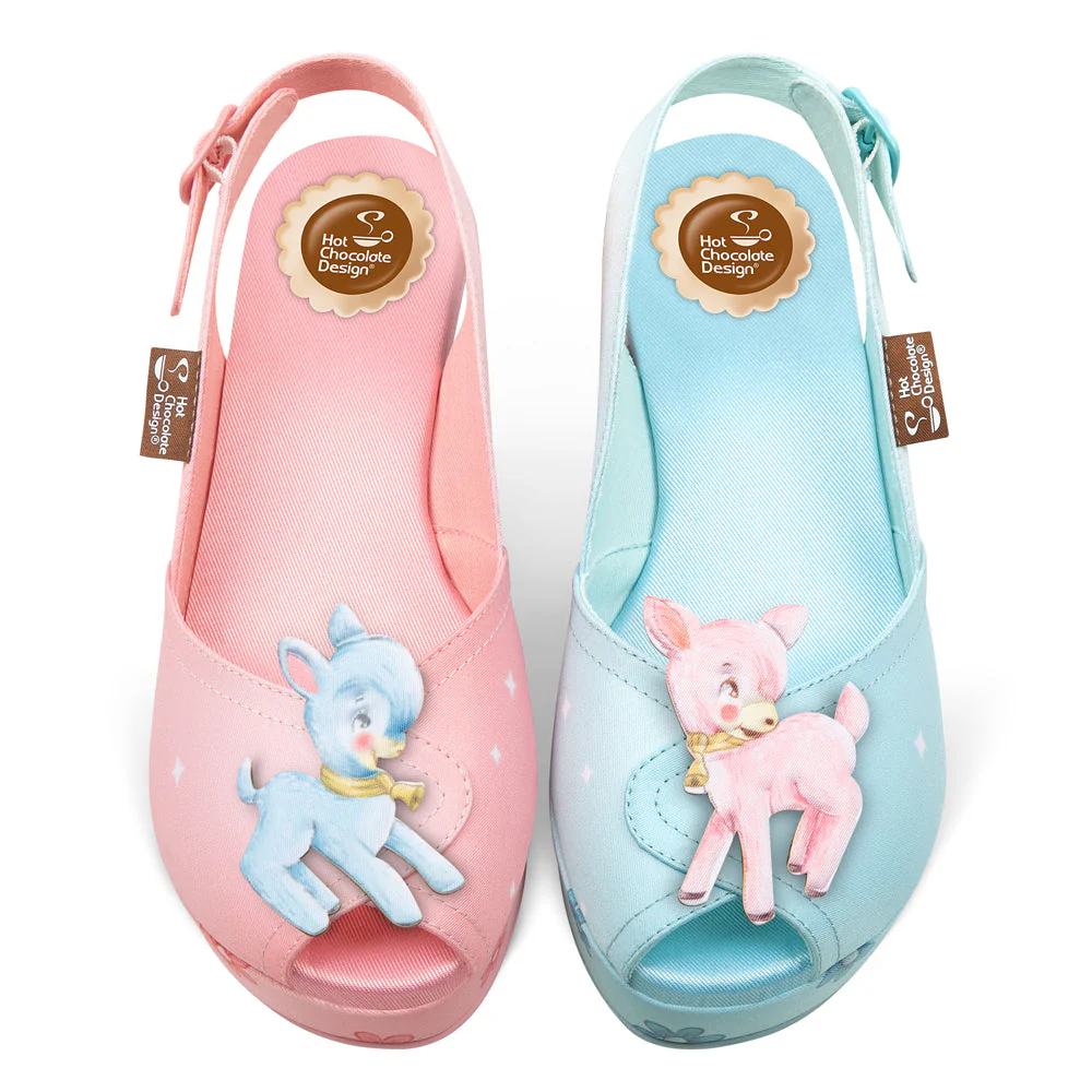 ChocolaticasĀ® Deer Women's Sandal - Image 2