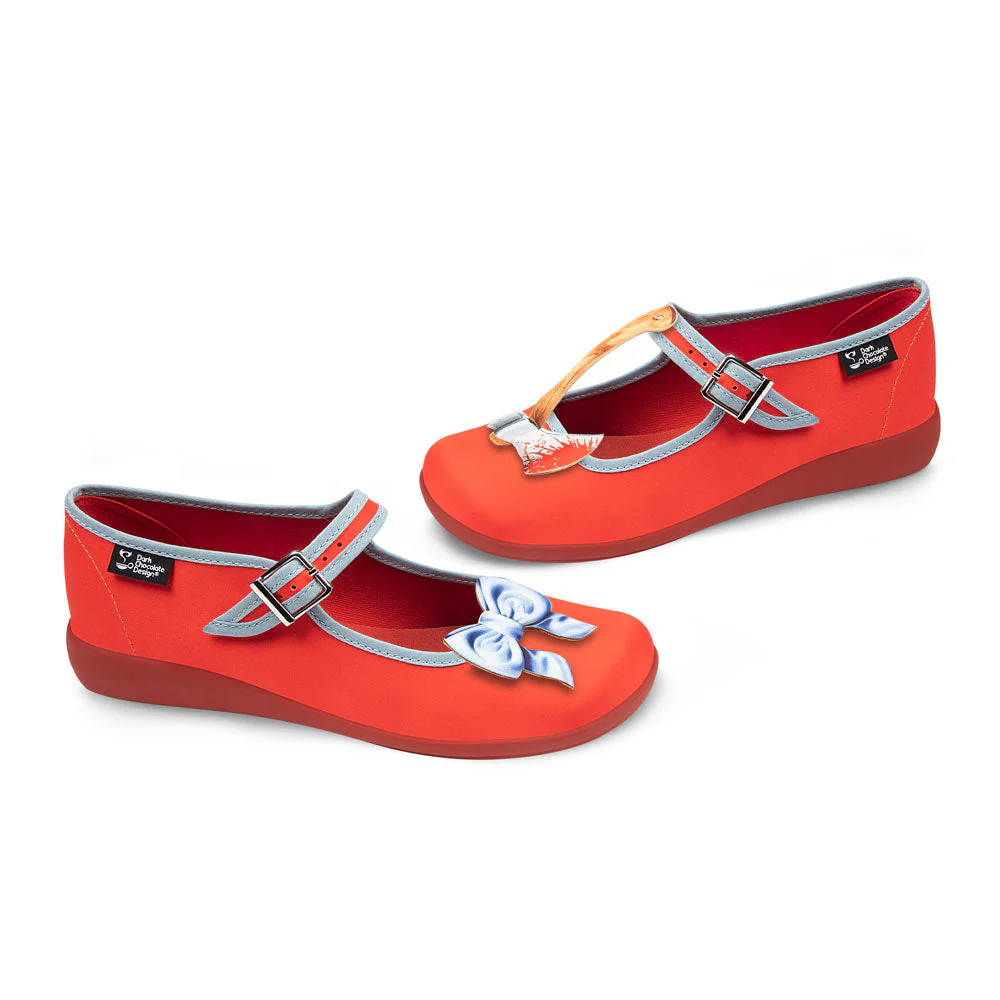 ChocolaticasĀ® Horror Film Women's Mary Jane Flat - Image 4