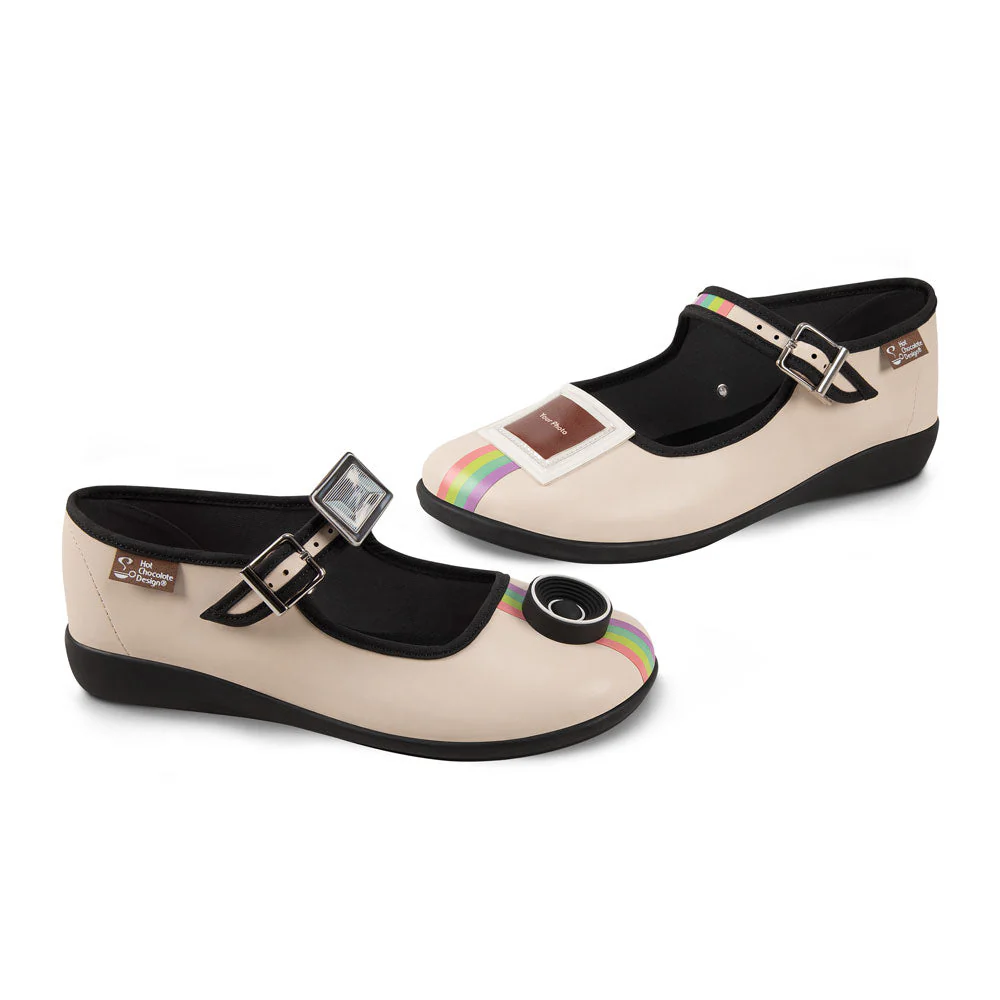 ChocolaticasĀ® Instant Memories Women's Mary Jane Flat - Image 3