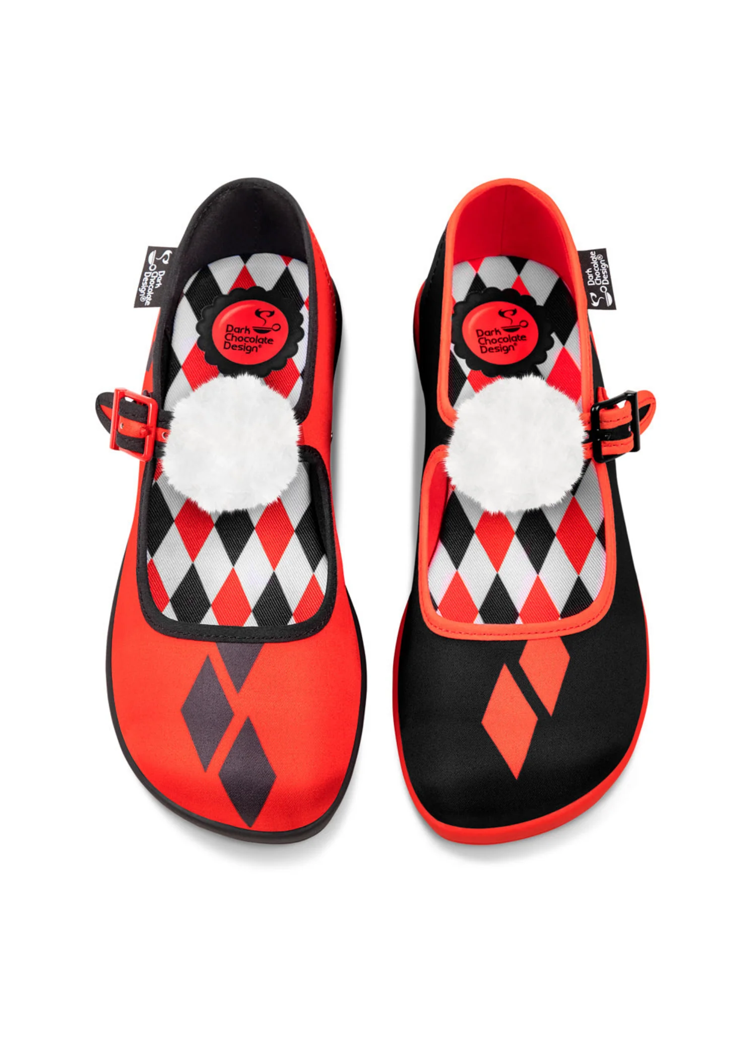 ChocolaticasĀ® Jinxie Women's Mary Jane Flat