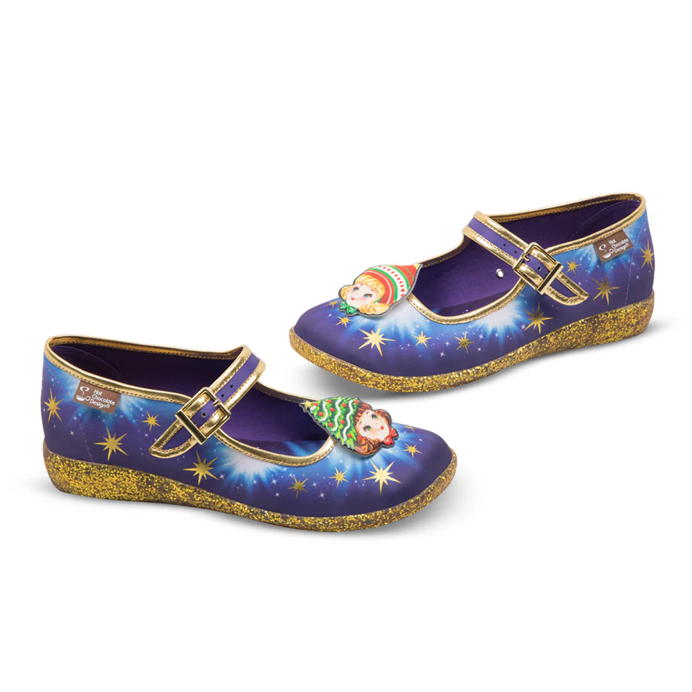 ChocolaticasĀ® Jolly Sisters Women's Mary Jane Flat - Image 3