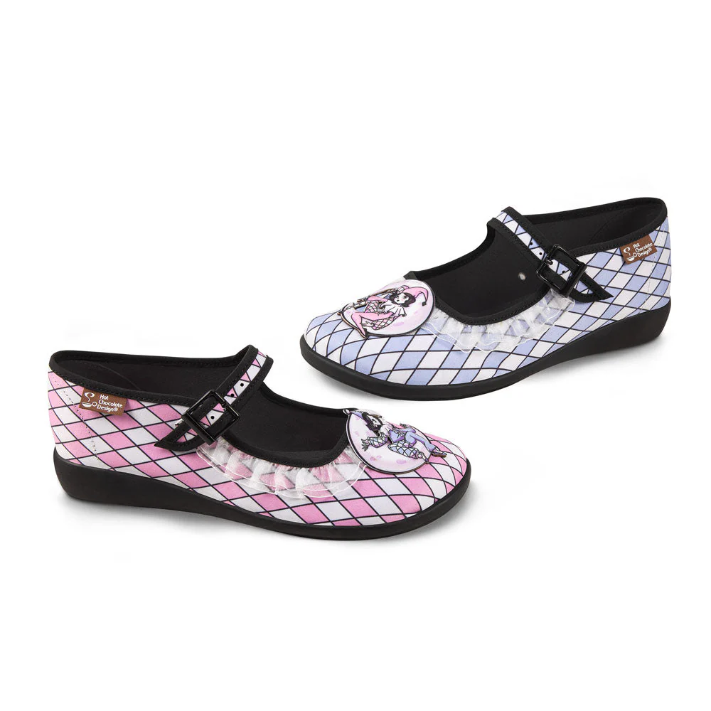 ChocolaticasĀ® Masquerade Women's Mary Jane Flat - Image 3