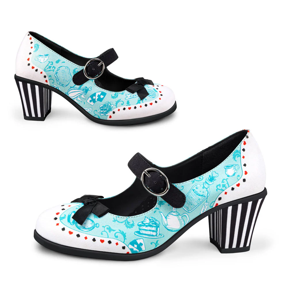 ChocolaticasĀ® Mid Heels Alice Women's Mary Jane Pump - Image 6