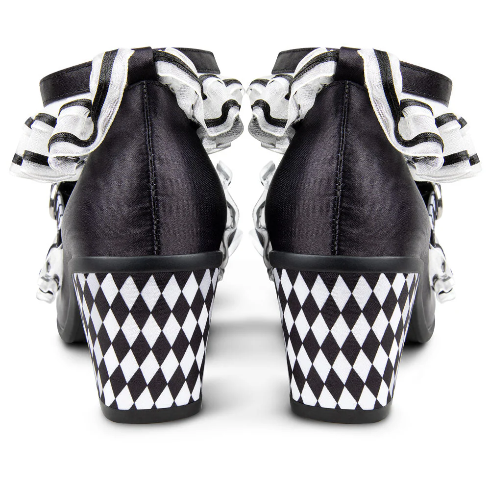ChocolaticasĀ® Mid Heels Arlequin Women's Mary Jane Pump - Image 4