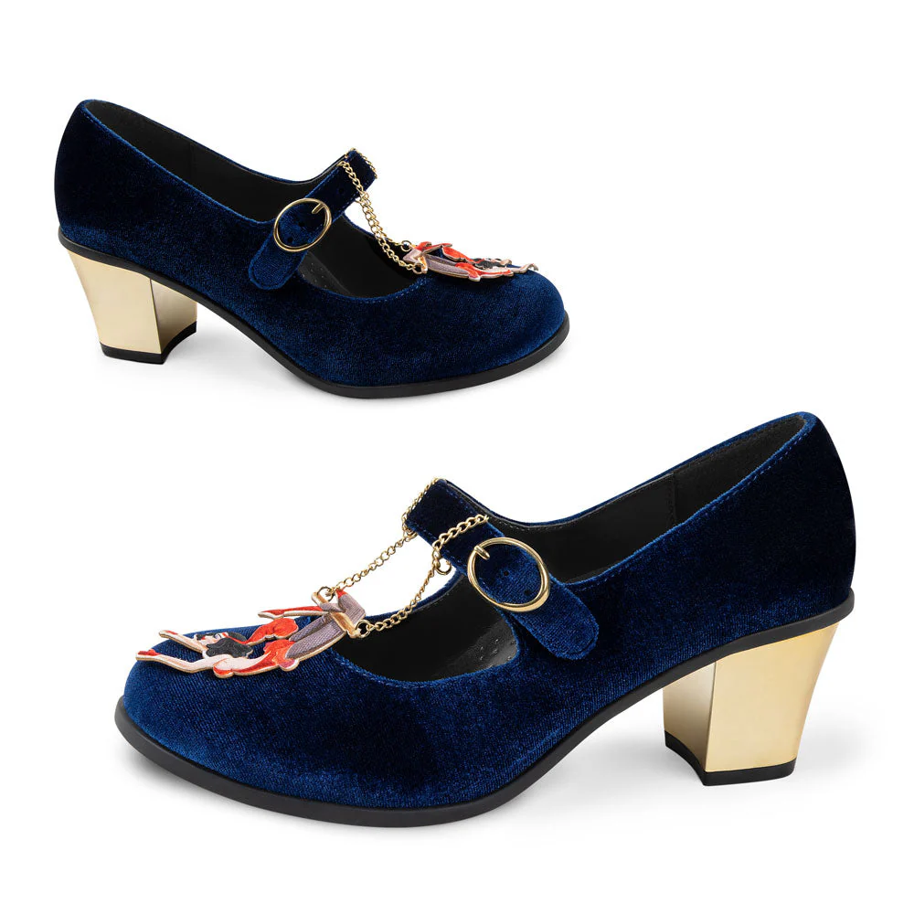 Chocolaticas® Mid Heels Les Dames Du Cirque Women's Mary Jane Pump - Image 3