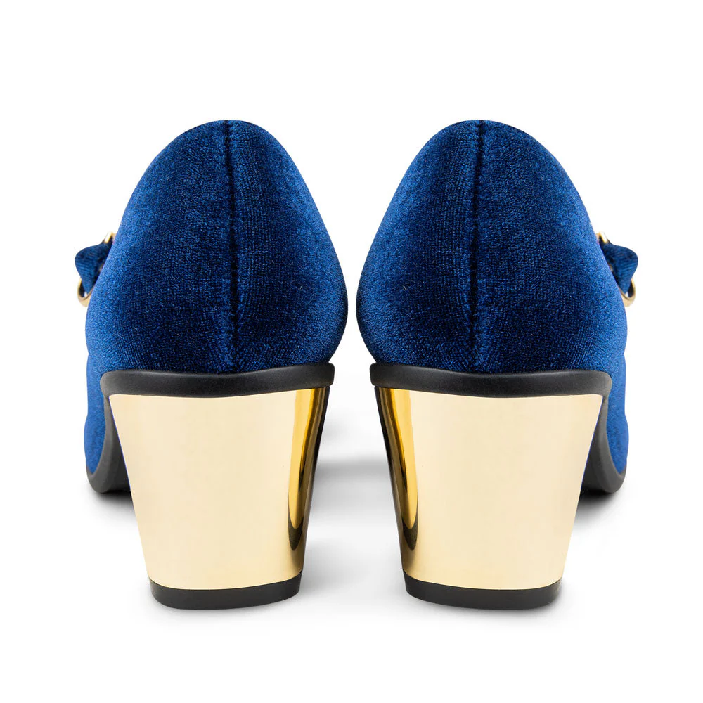 Chocolaticas® Mid Heels Les Dames Du Cirque Women's Mary Jane Pump - Image 4