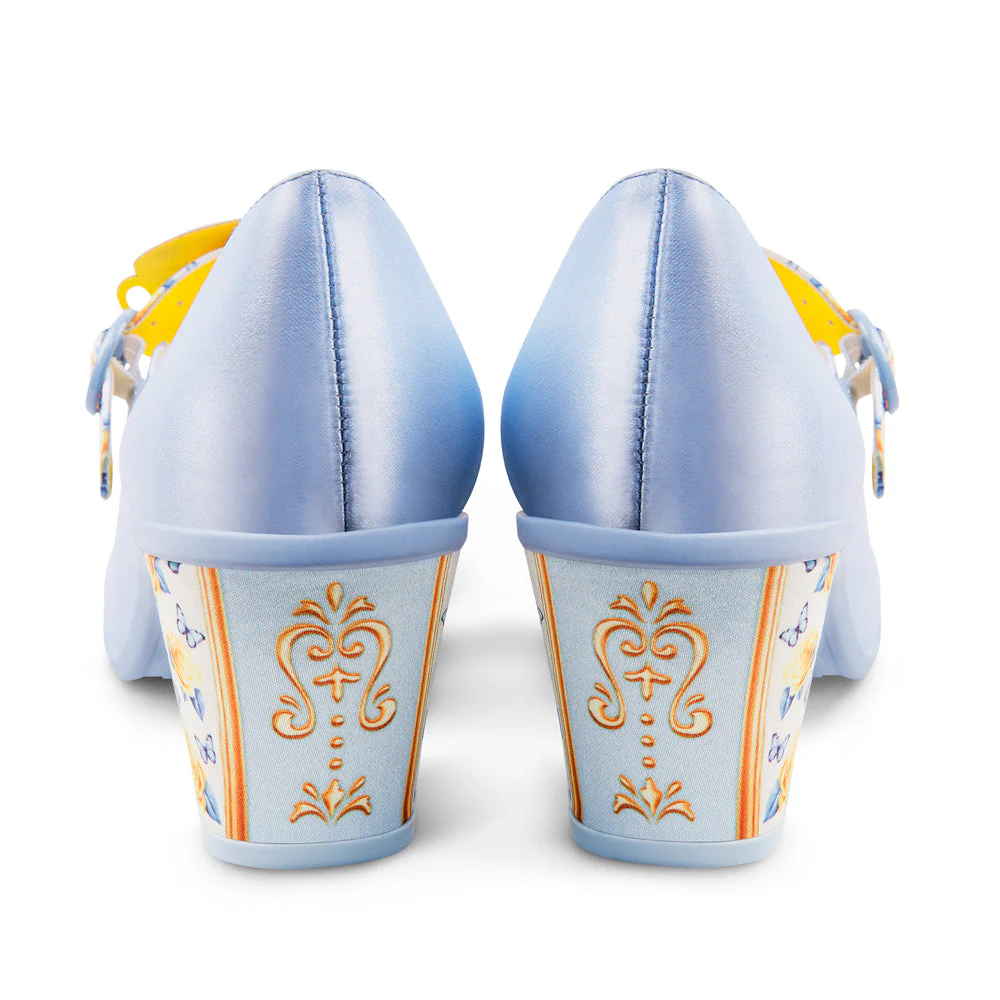 ChocolaticasĀ® Mid Heels Tea Party Women's Mary Jane Pump - Image 5