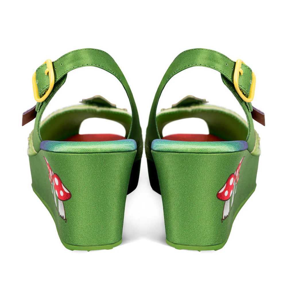 ChocolaticasĀ® Naughty Gnome Women's Sandal - Image 6