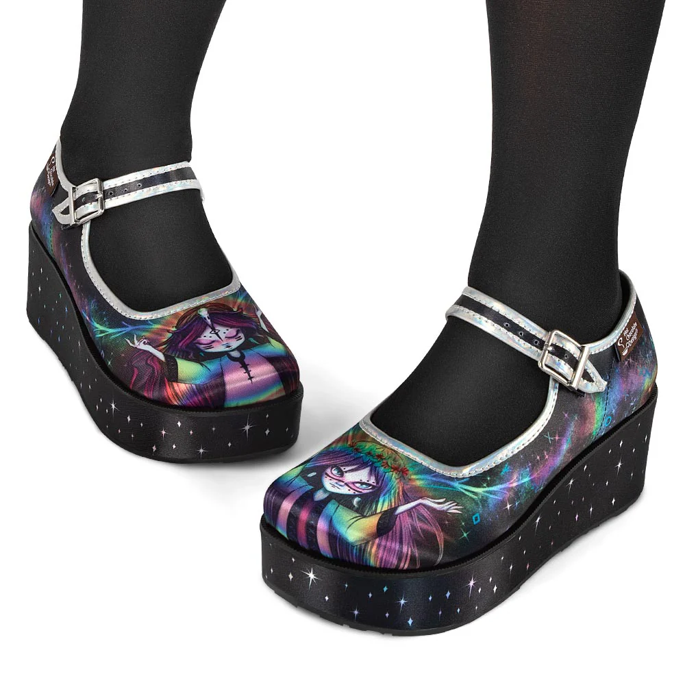 ChocolaticasĀ® Pagan Spirit Women's Mary Jane Platform - Image 5