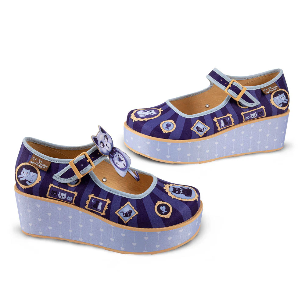 Chocolaticas® Purrfect Time Women's Mary Jane Platform - Image 3