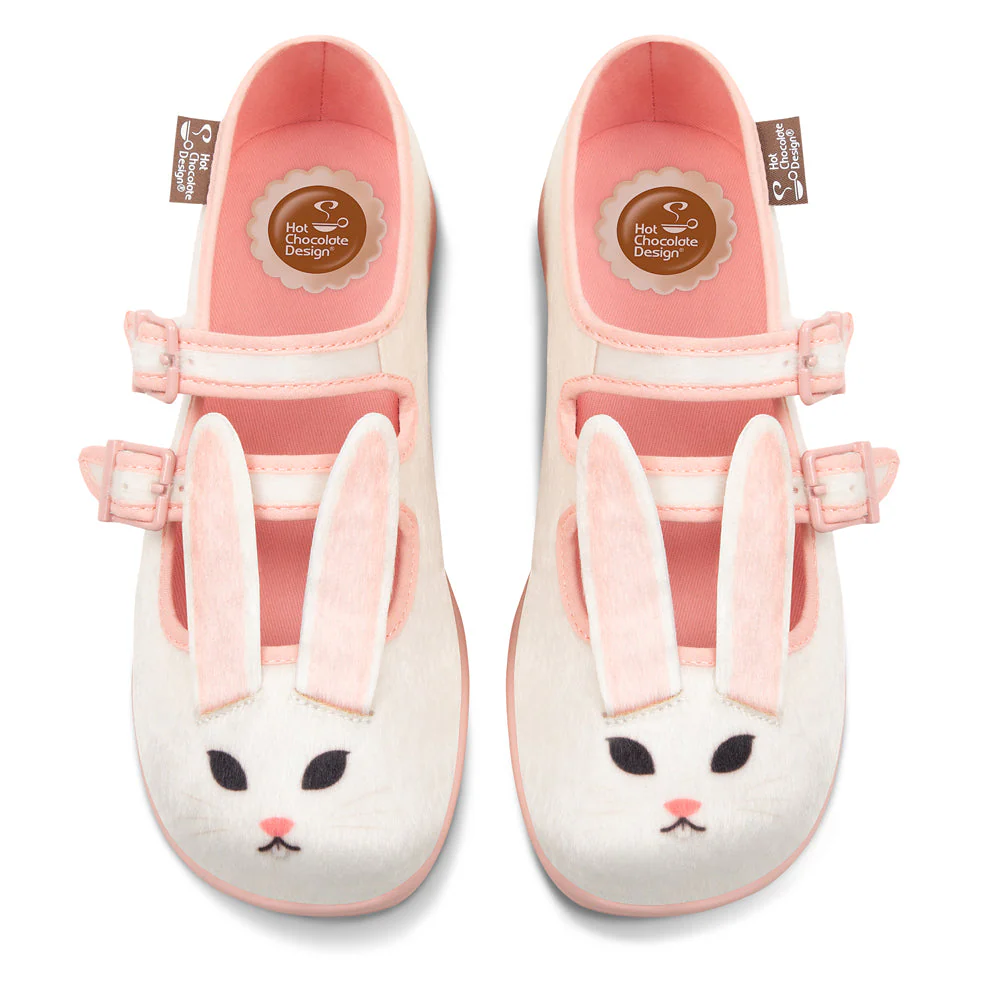ChocolaticasĀ® Rabbit Women's Mary Jane Flat - Image 2