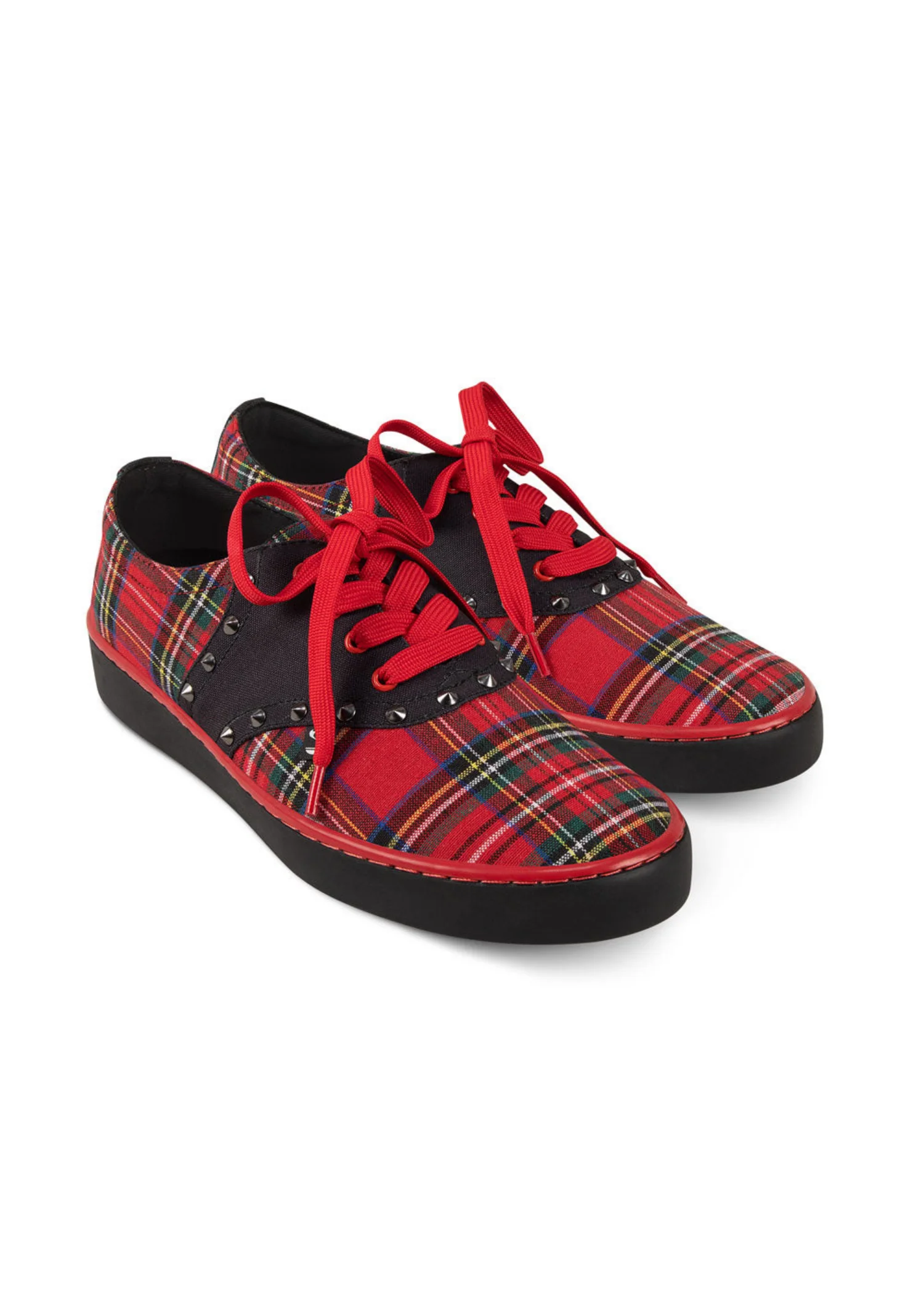 ChocolaticasĀ® Rebel Tartan Casual Sneaker