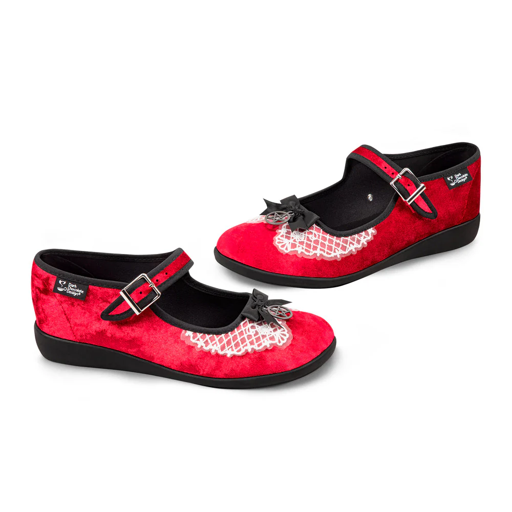ChocolaticasĀ® Sabrina Women's Mary Jane Flat - Image 4