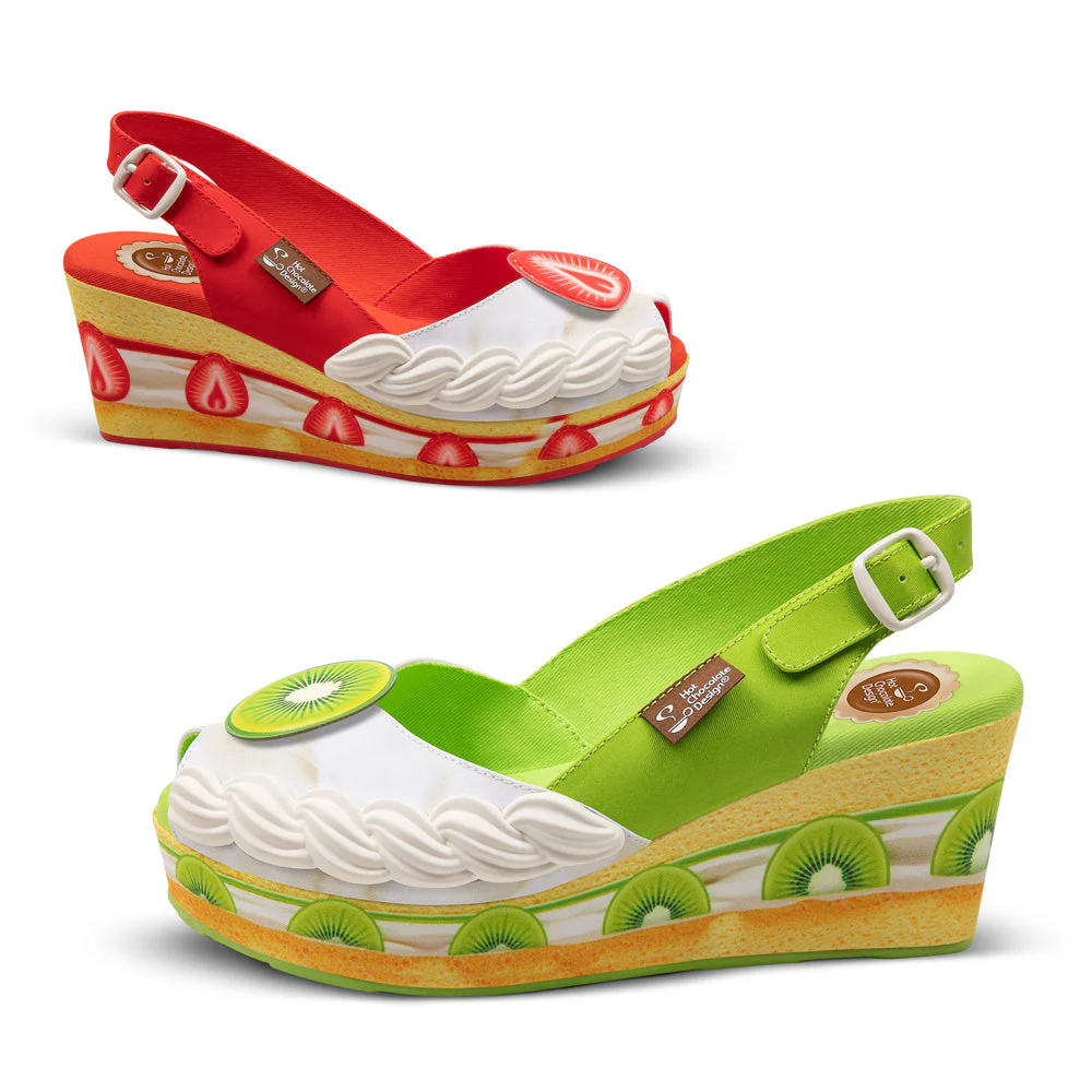 ChocolaticasĀ® Short Cake Women's Sandal - Image 3