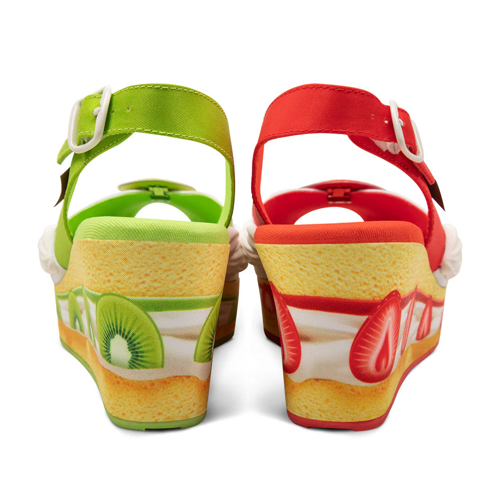 ChocolaticasĀ® Short Cake Women's Sandal - Image 4
