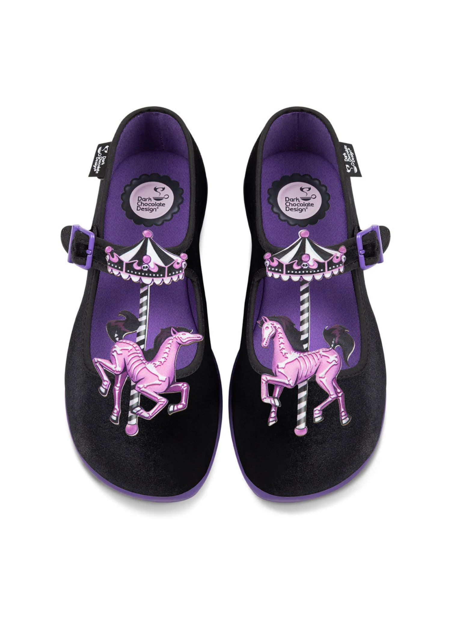 ChocolaticasĀ® Spectral Ride Women's Mary Jane Flat