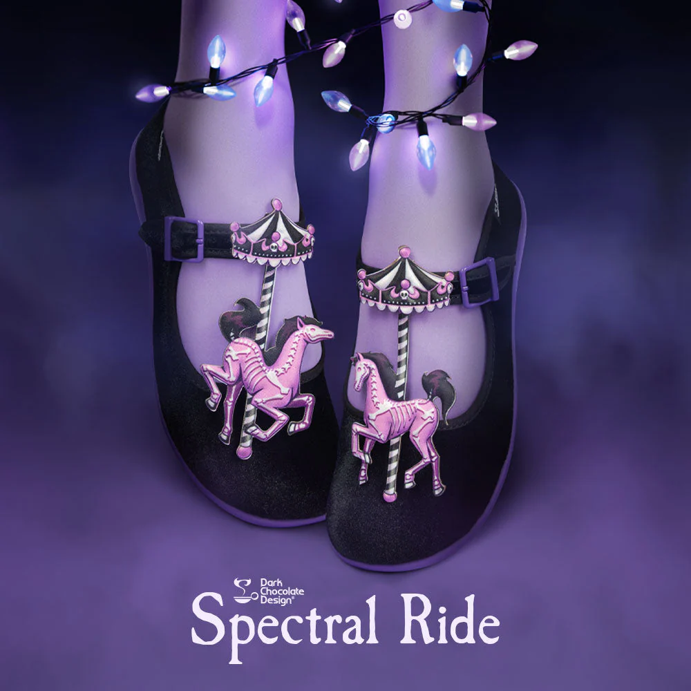 ChocolaticasĀ® Spectral Ride Women's Mary Jane Flat - Image 2