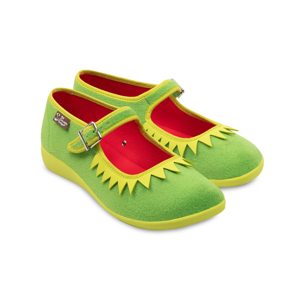 ChocolaticasĀ® The Frog Women's Mary Jane Flat - Image 2