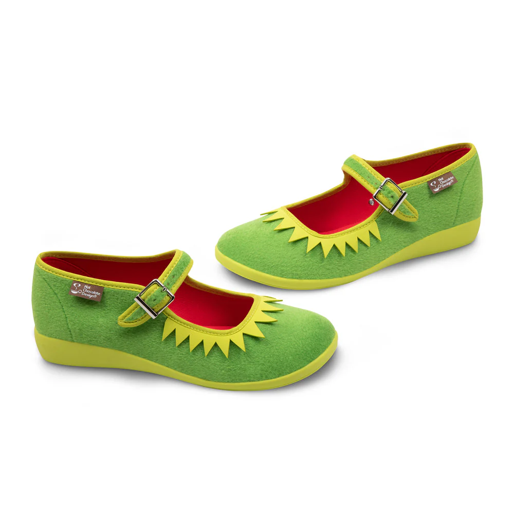 ChocolaticasĀ® The Frog Women's Mary Jane Flat - Image 3