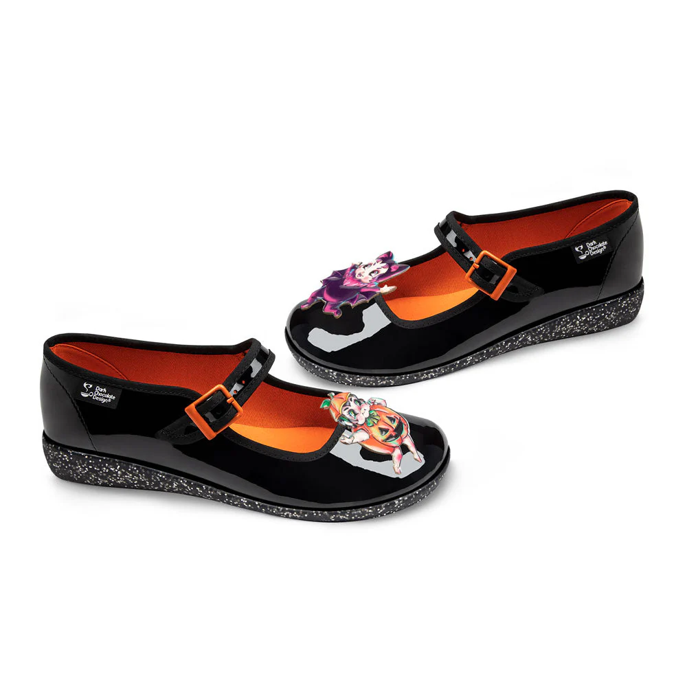 ChocolaticasĀ® Tiny Terrors Women's Mary Jane Flat - Image 4