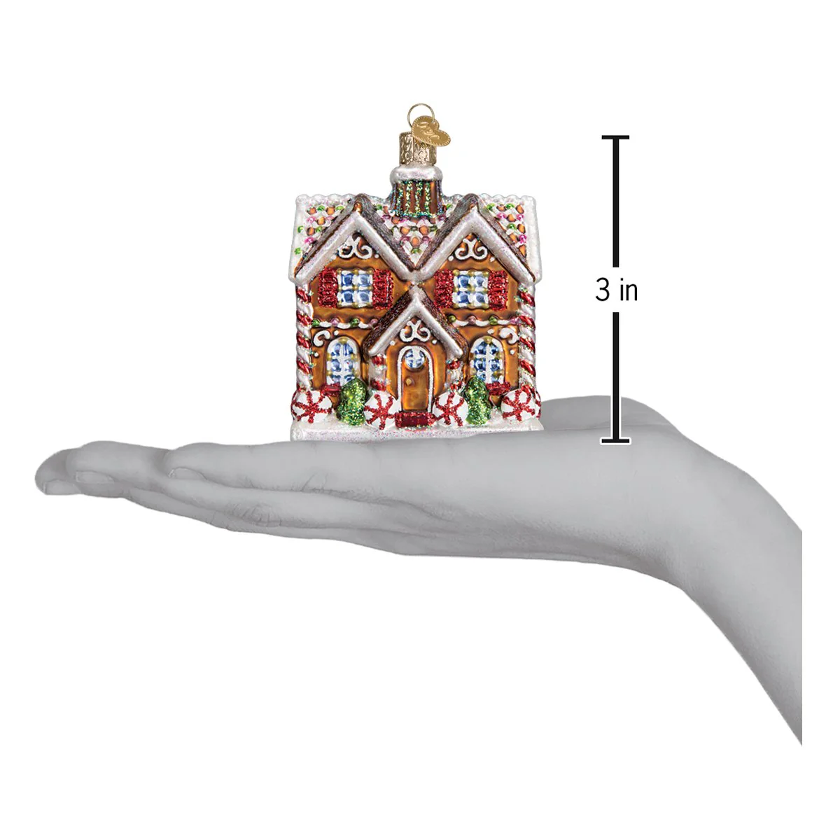 Christmastime Cottage Ornament - Image 6