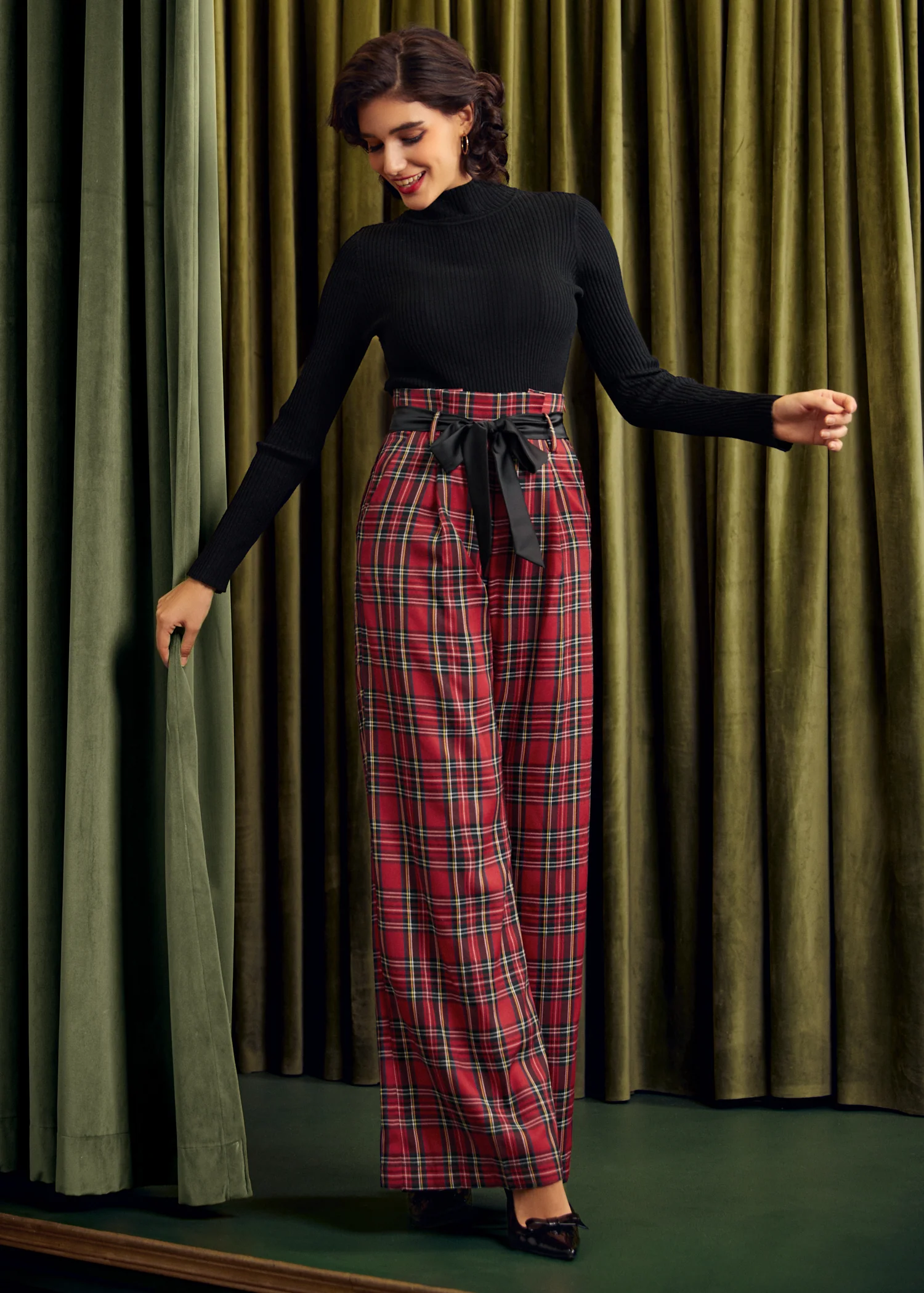 Cider, Spice & Everything Nice Wide Leg Pants - Image 3