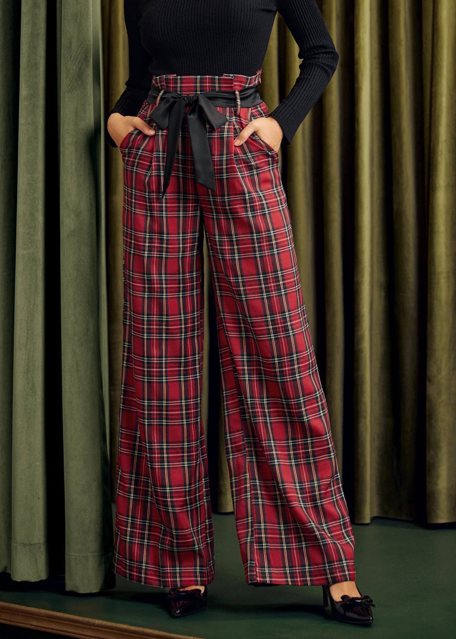 Cider, Spice & Everything Nice Wide Leg Pants - Image 4