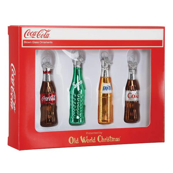 Coca-Cola® Mini Beverage Ornament Set - Image 2