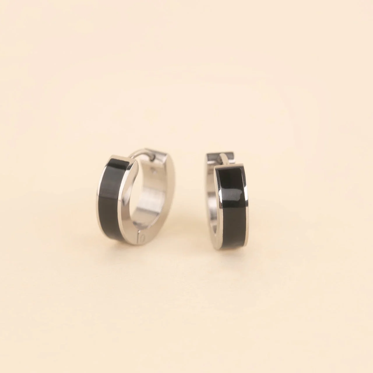 Chunky Huggie Hoop Earrings - 16 Color Options - Image 36