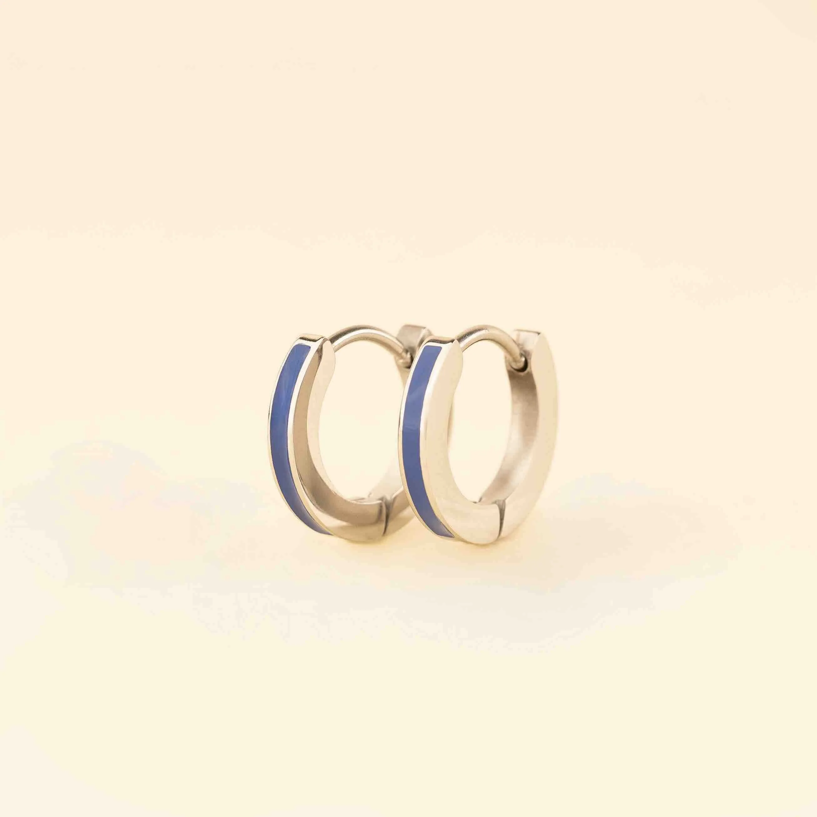 Color Huggie Hoop Earrings - Image 25