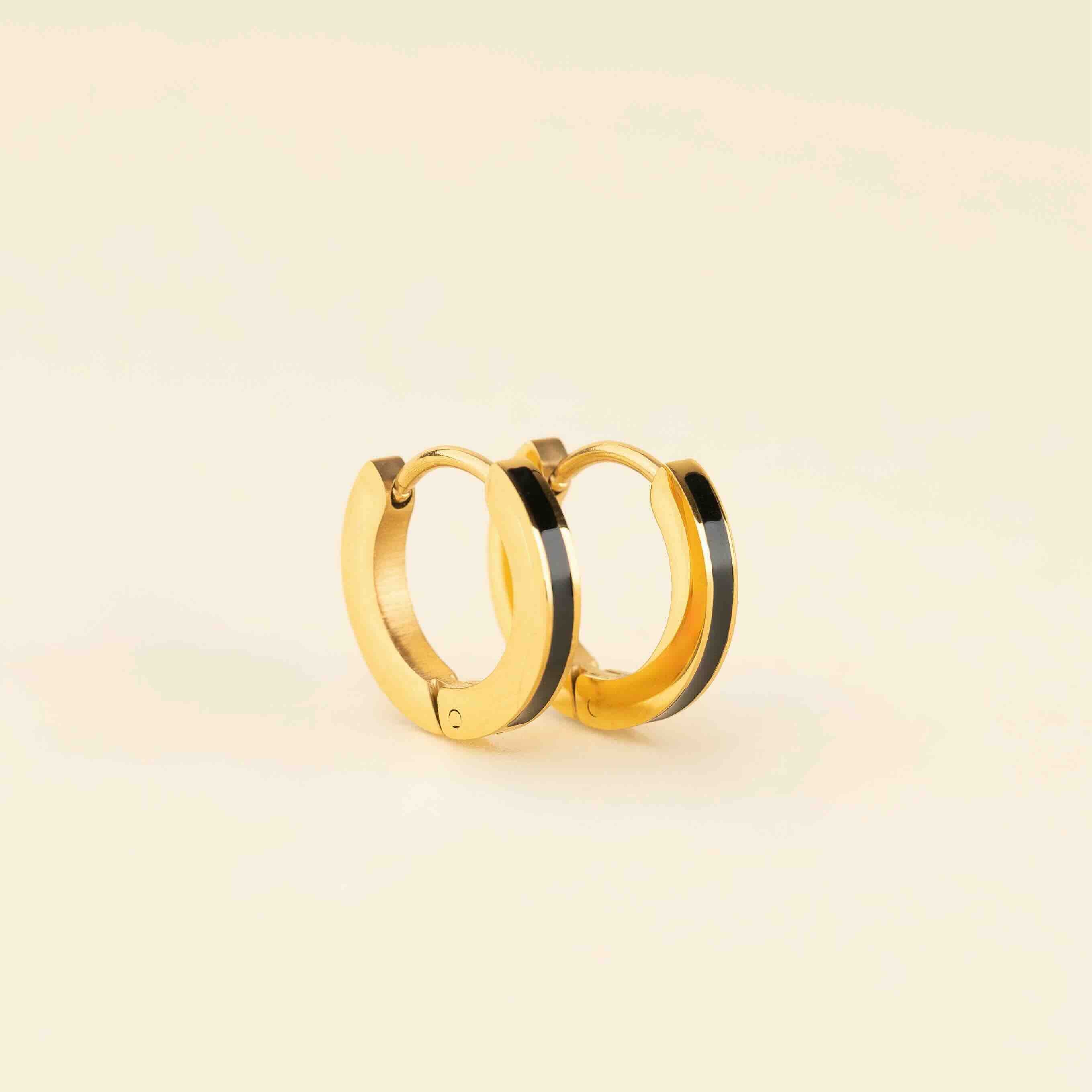 Color Huggie Hoop Earrings - Image 26