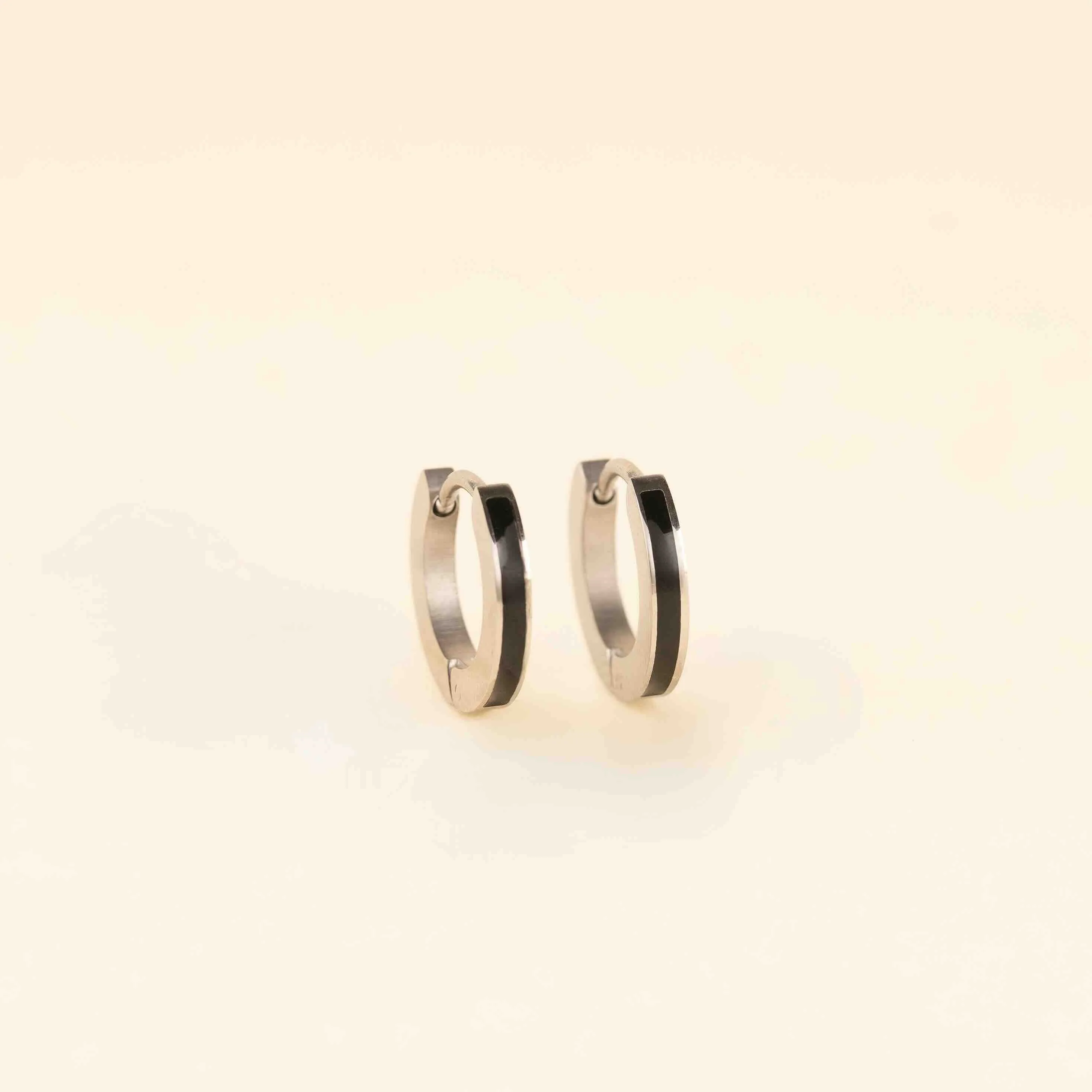 Color Huggie Hoop Earrings - Image 28