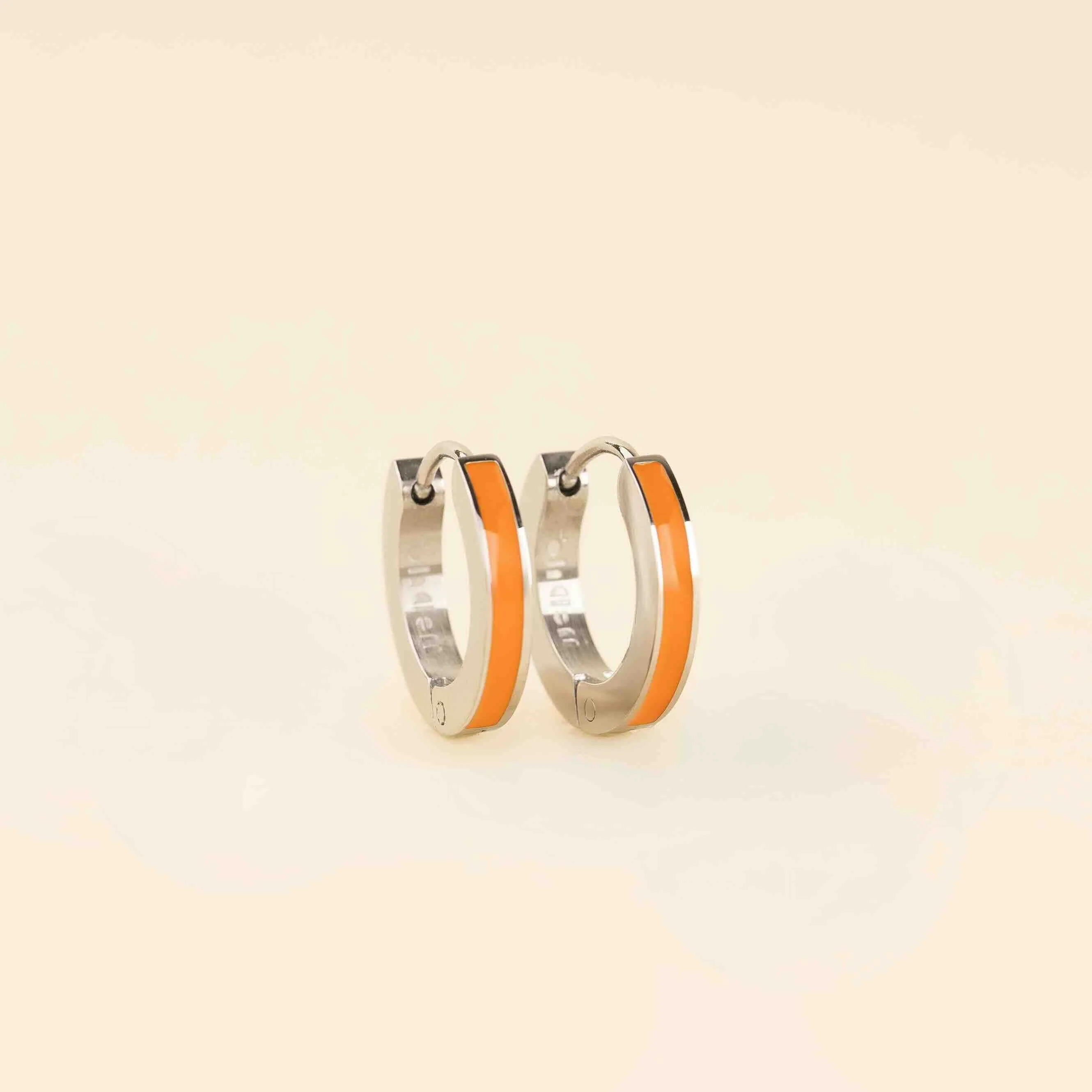 Color Huggie Hoop Earrings - Image 35