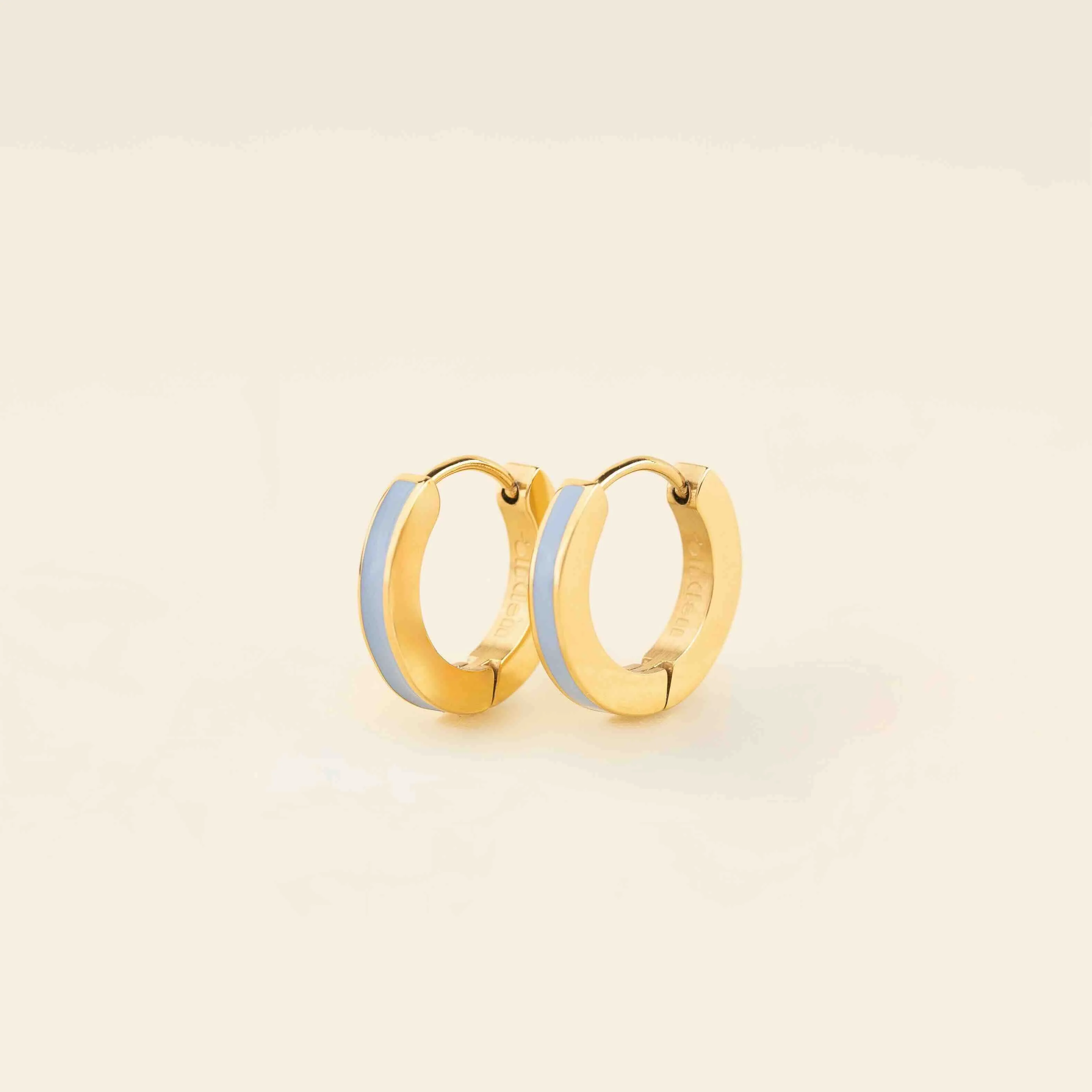 Color Huggie Hoop Earrings - Image 36