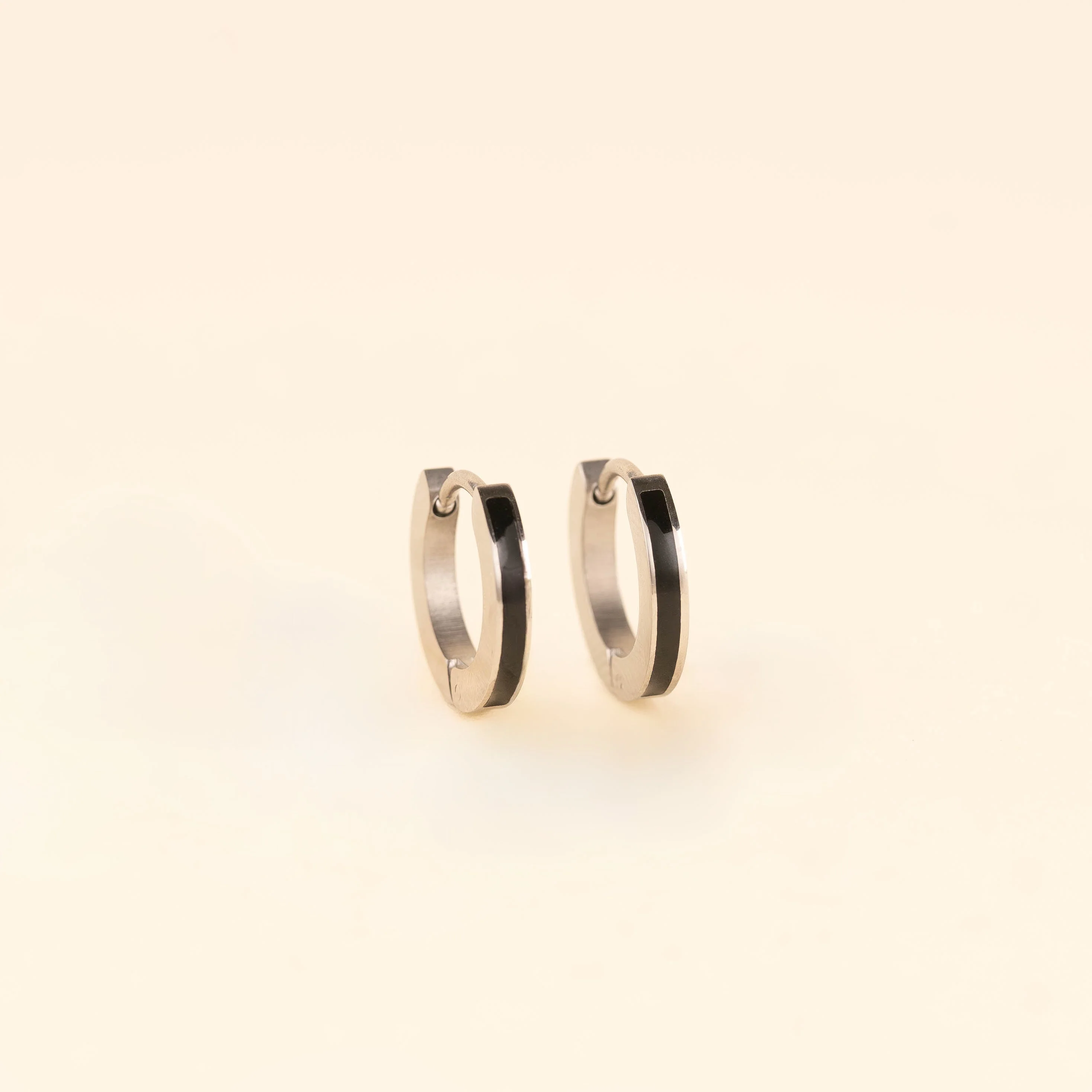 Color Huggie Hoop Earrings - Image 43