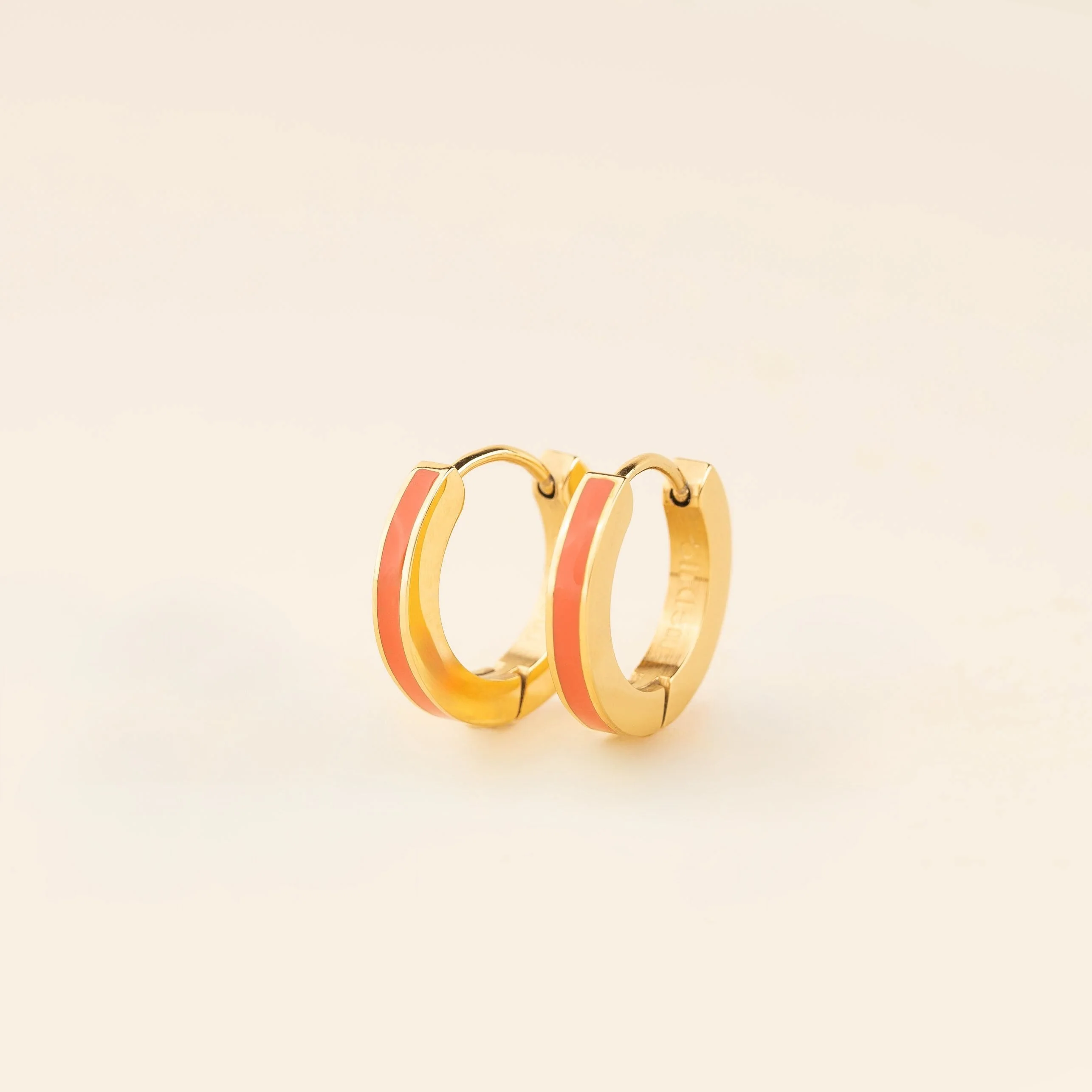 Color Huggie Hoop Earrings - Image 47