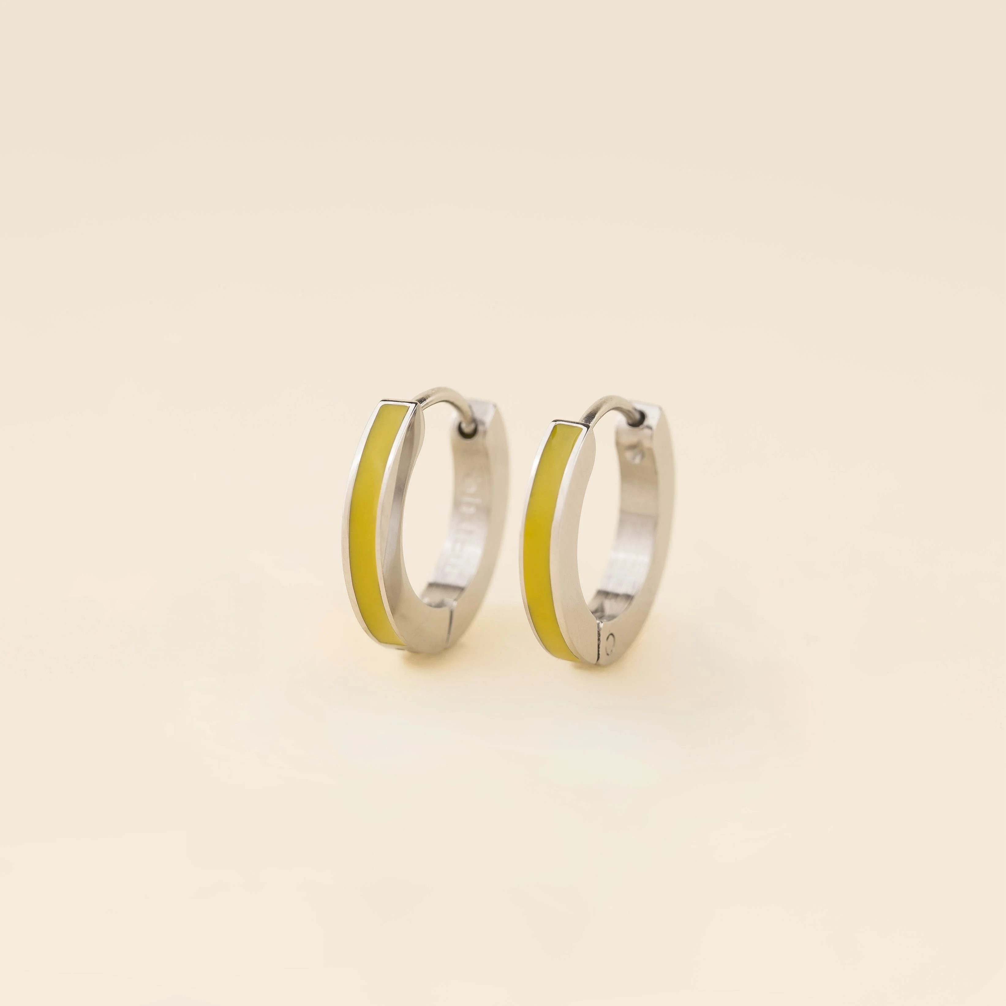 Color Huggie Hoop Earrings - Image 50