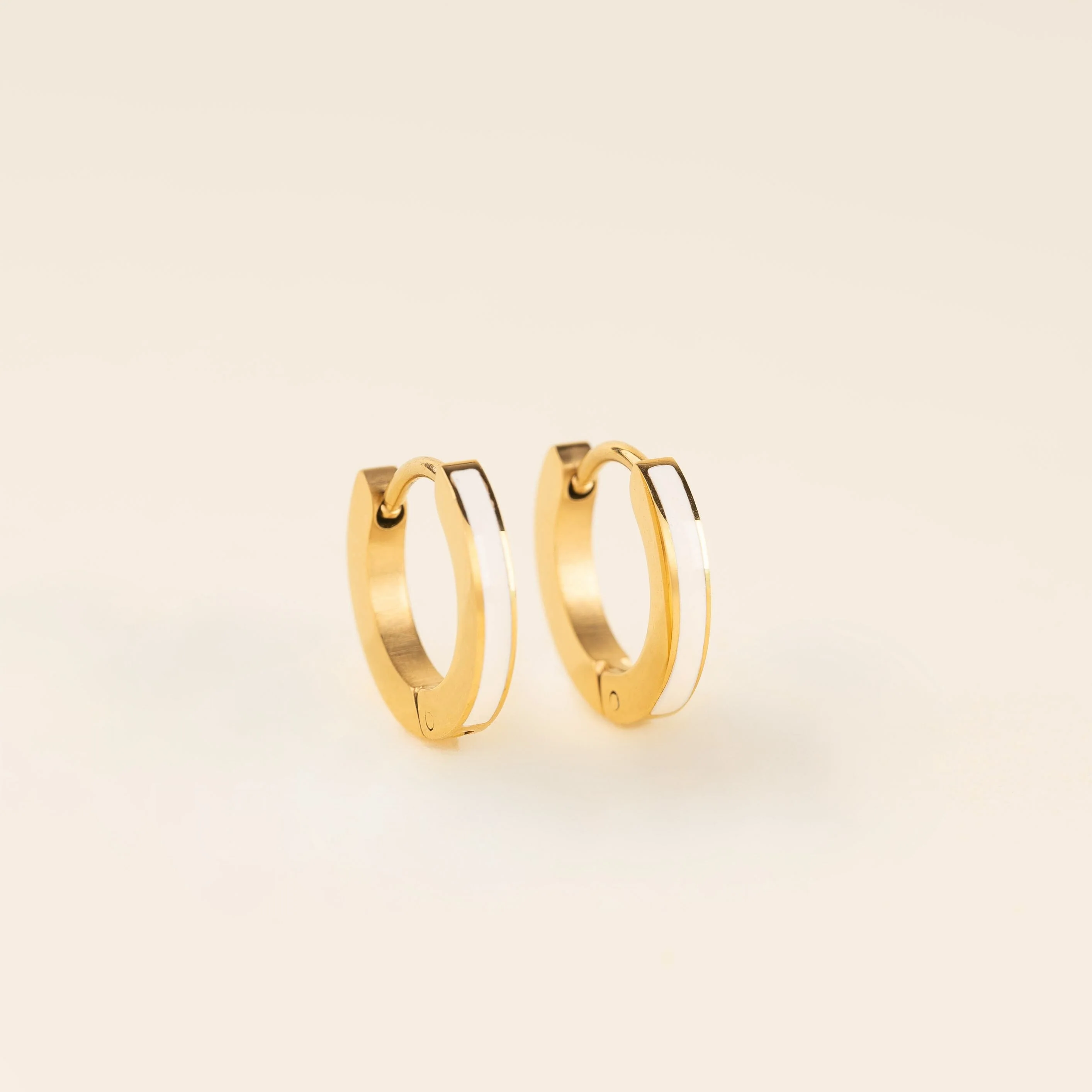 Color Huggie Hoop Earrings - Image 51