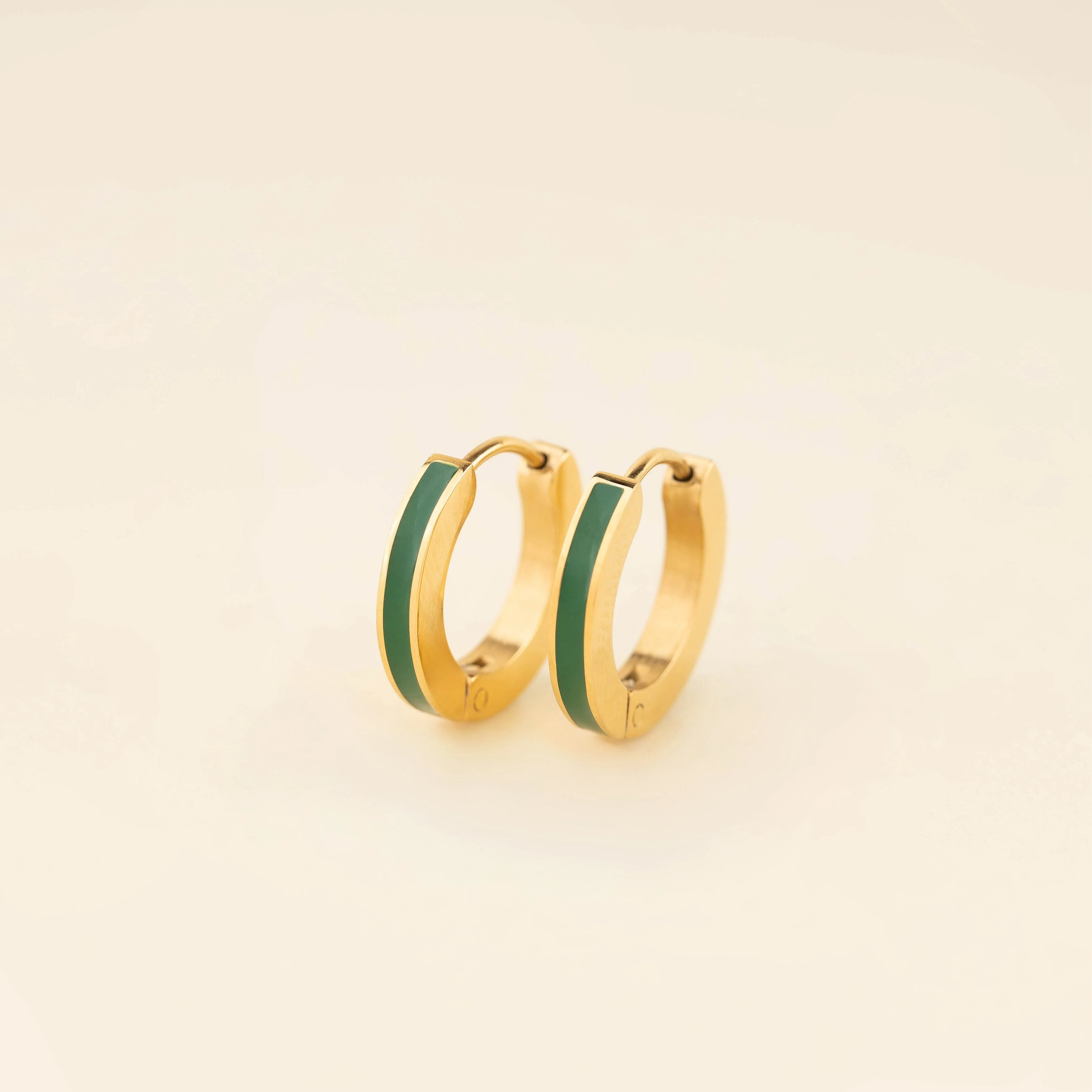 Color Huggie Hoop Earrings - Image 56