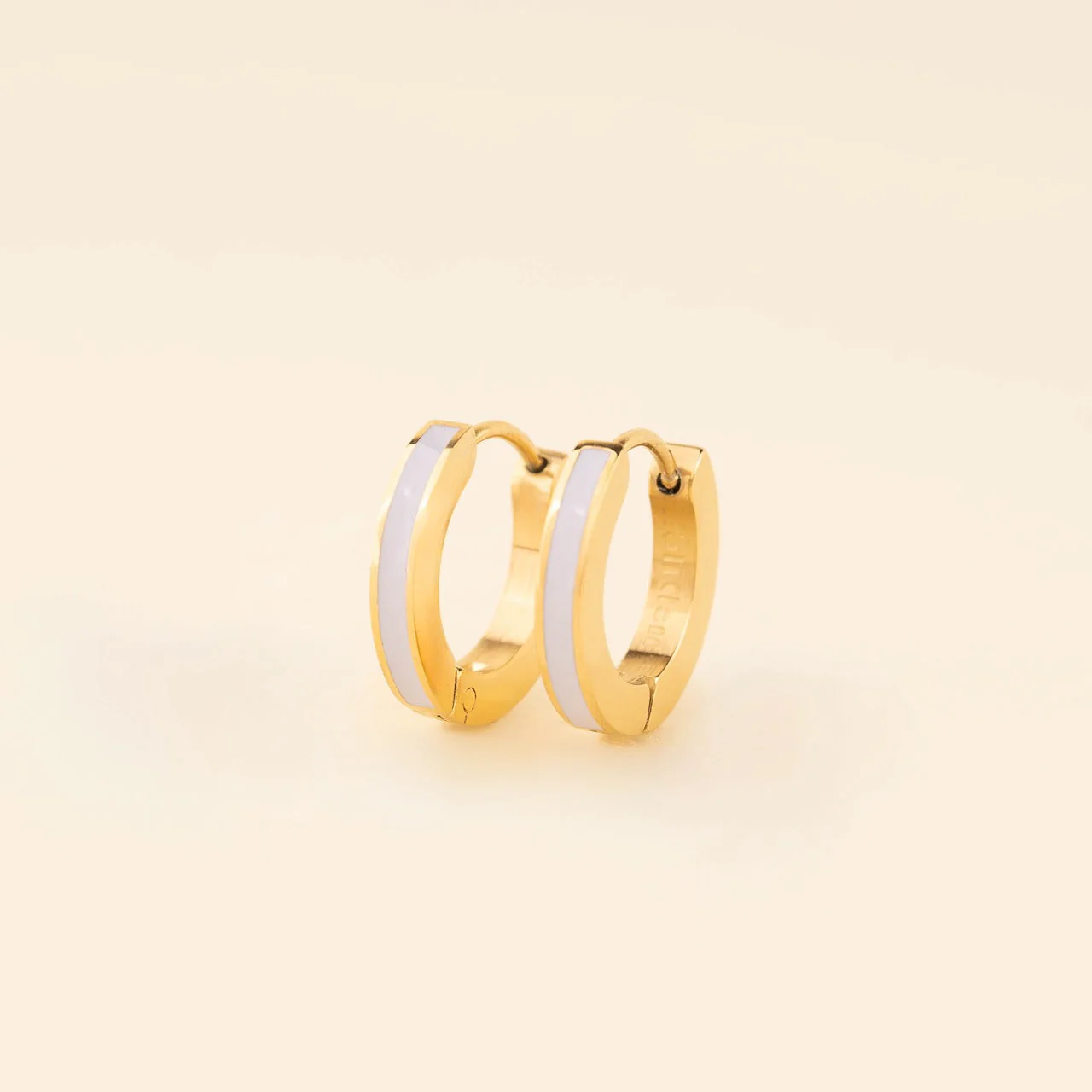 Color Huggie Hoop Earrings - Image 62