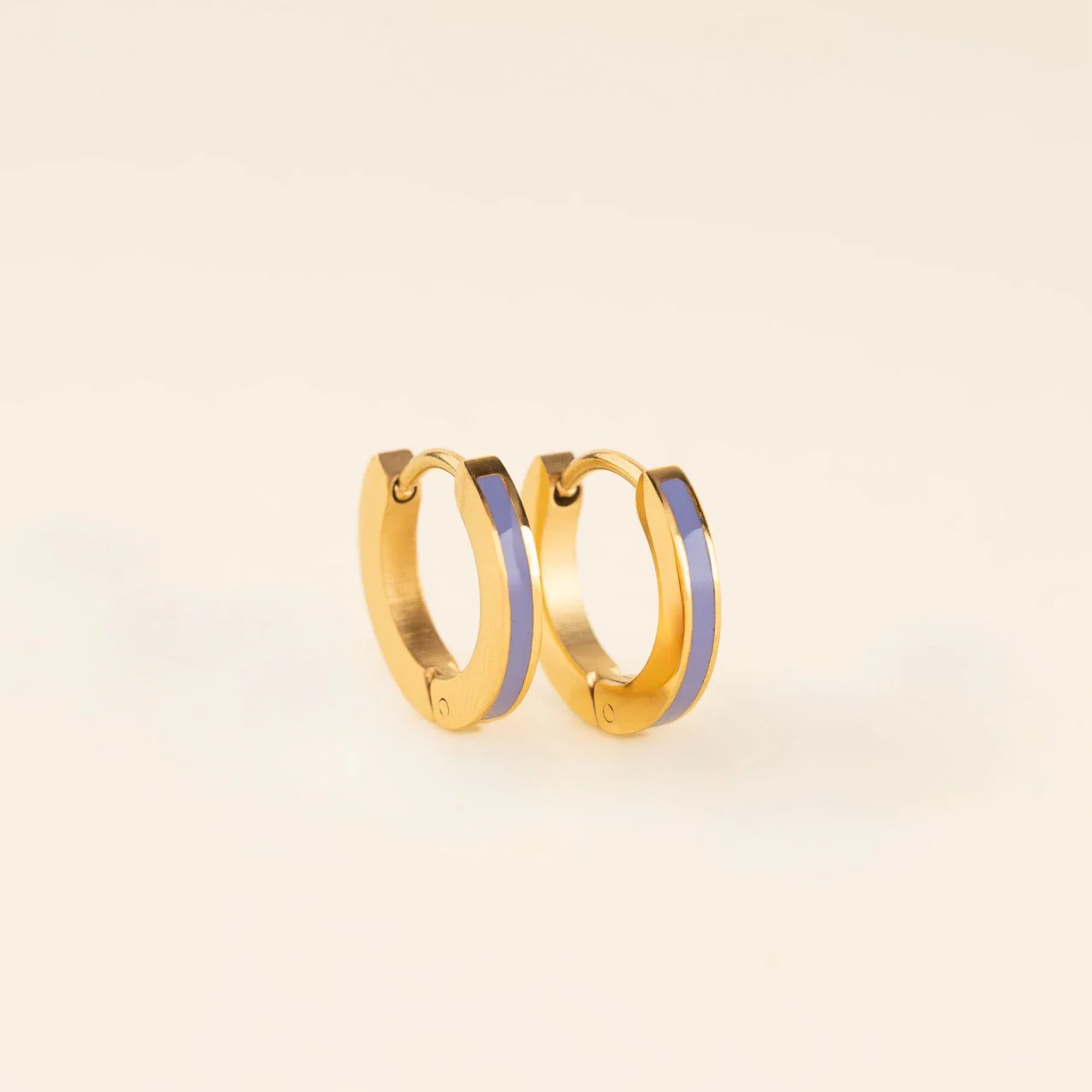 Color Huggie Hoop Earrings - Image 64