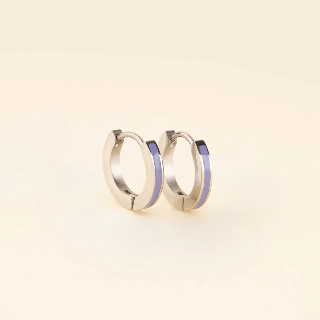 Color Huggie Hoop Earrings - Image 65