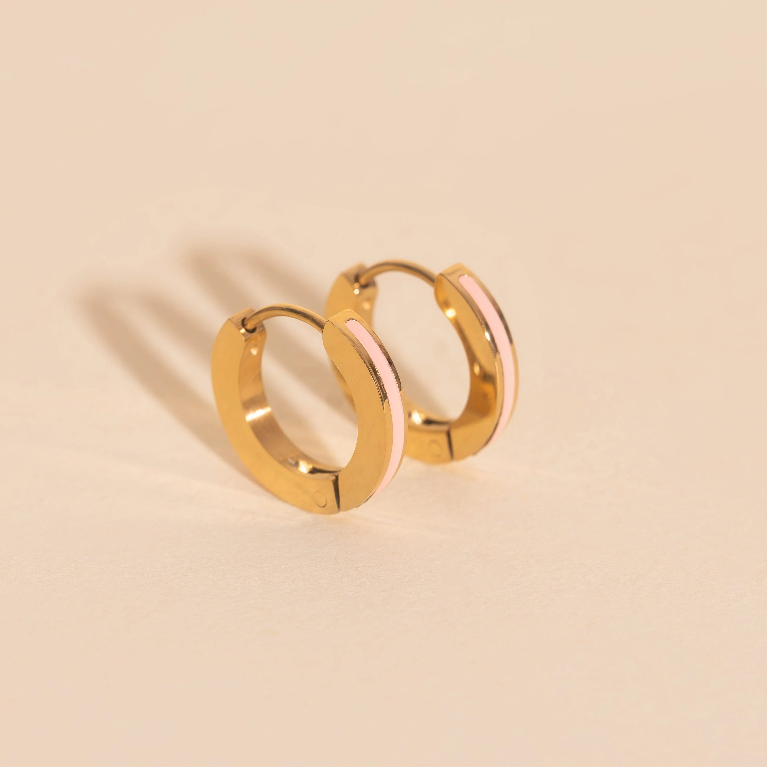 Color Huggie Hoop Earrings - Image 73