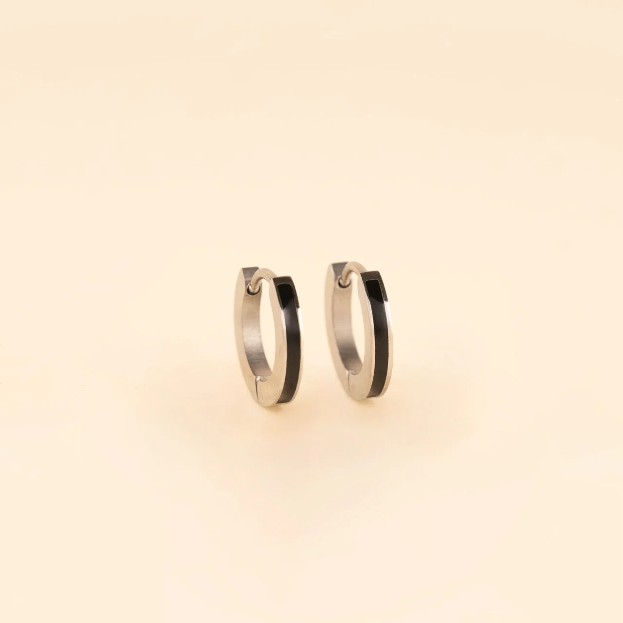 Color Huggie Hoop Earrings - Image 8