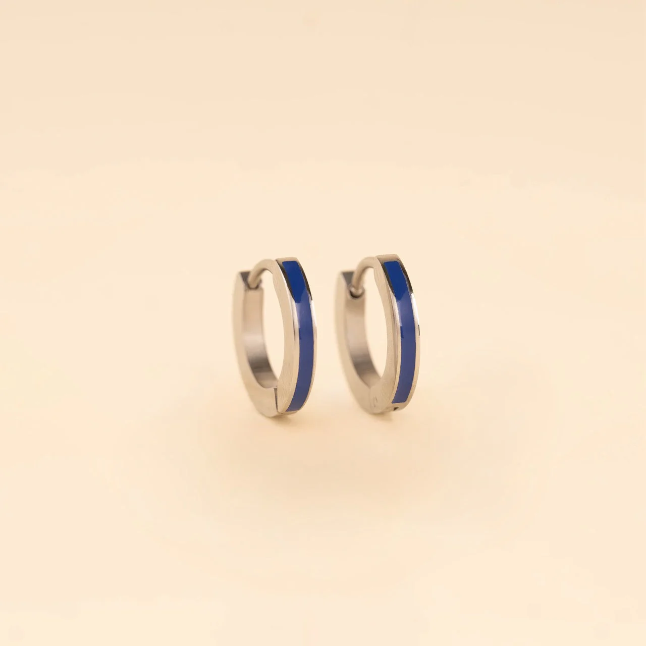 Color Huggie Hoop Earrings - Image 9